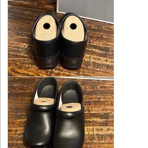 Dansko clogs.